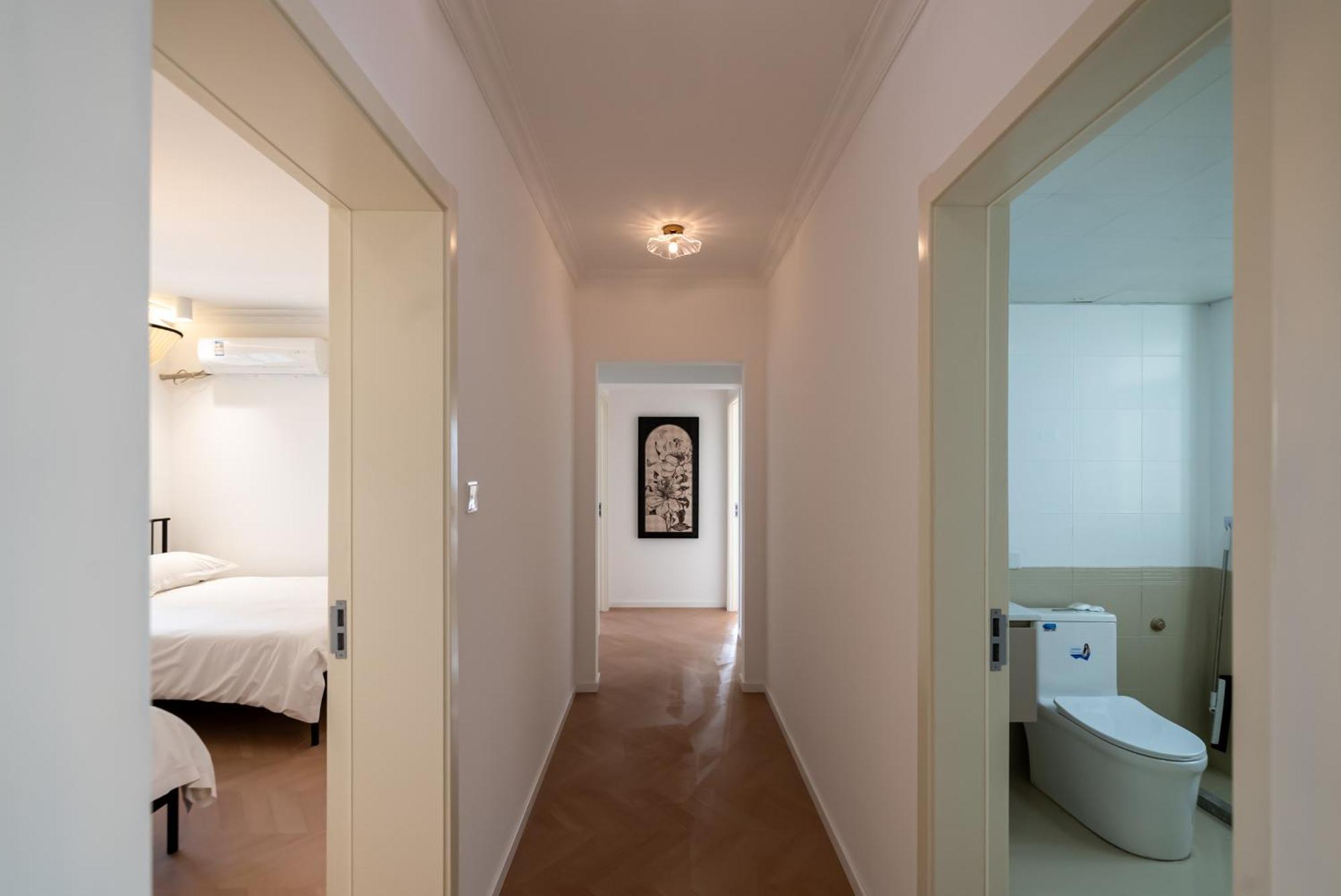 Shanghai Yi Du B&B -Family - Friendly Suite Close To People'S Square And Subway Exterior foto