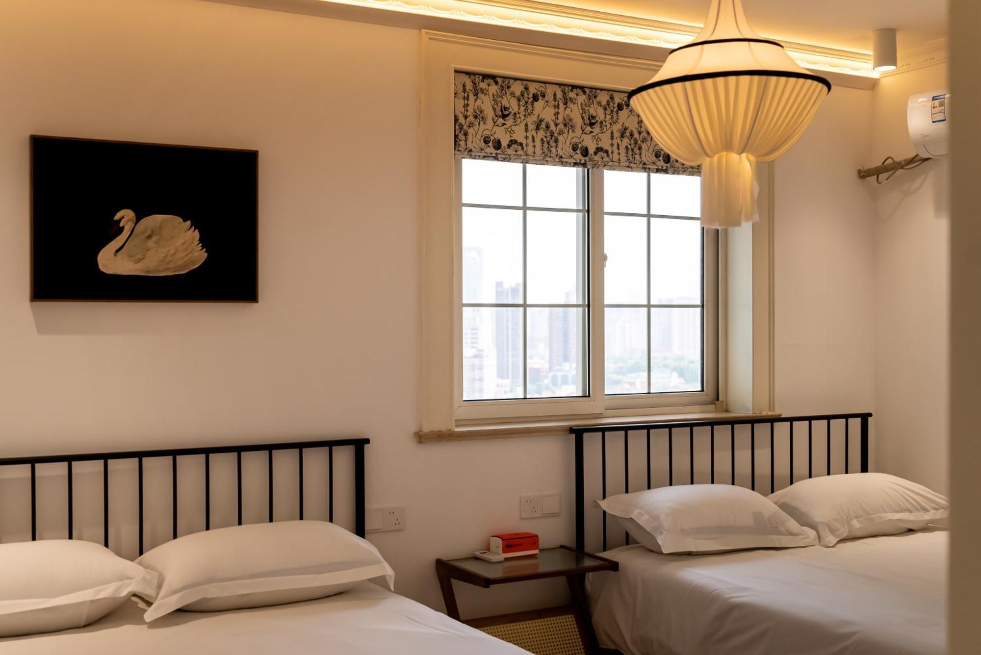 Shanghai Yi Du B&B -Family - Friendly Suite Close To People'S Square And Subway Exterior foto