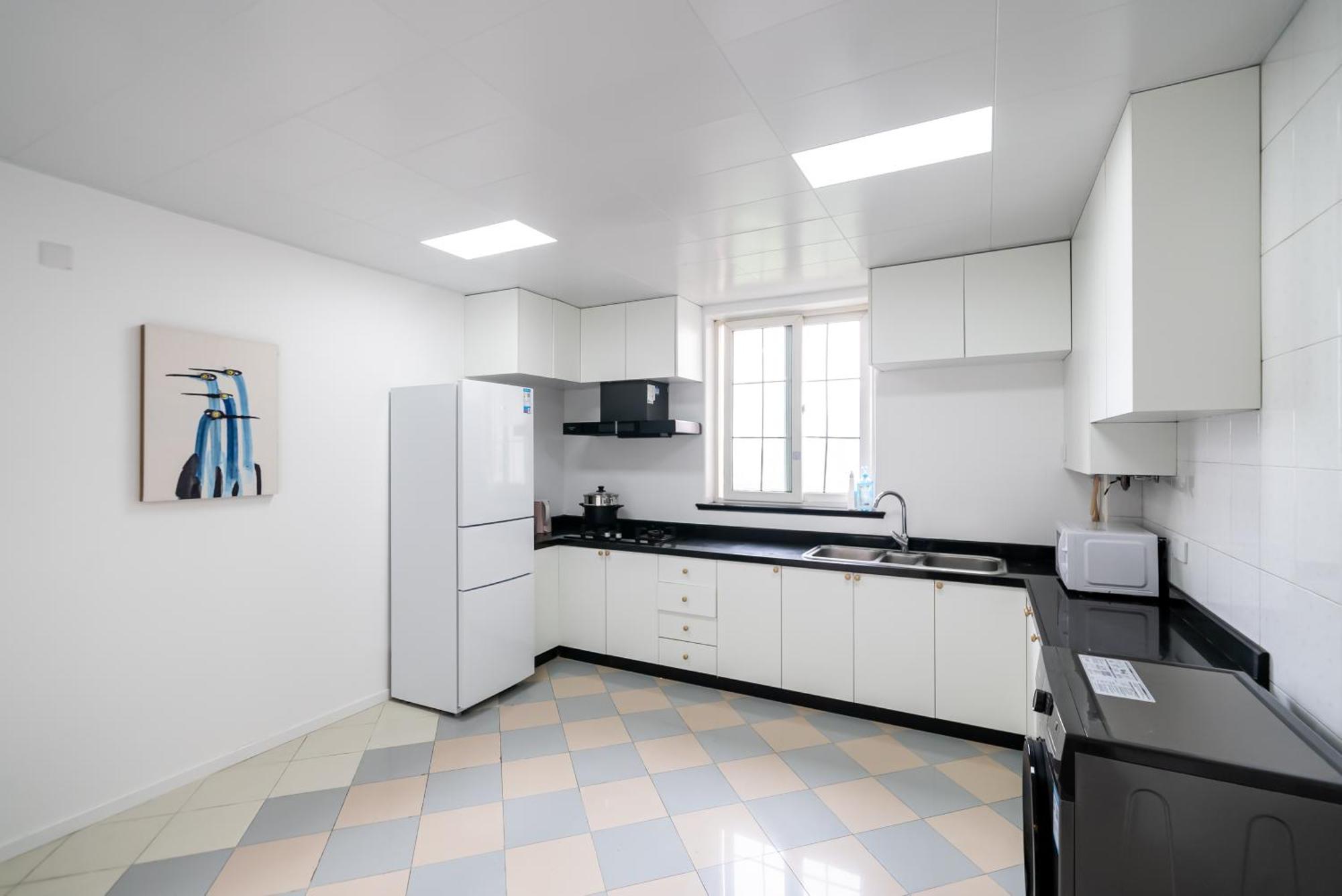 Shanghai Yi Du B&B -Family - Friendly Suite Close To People'S Square And Subway Exterior foto