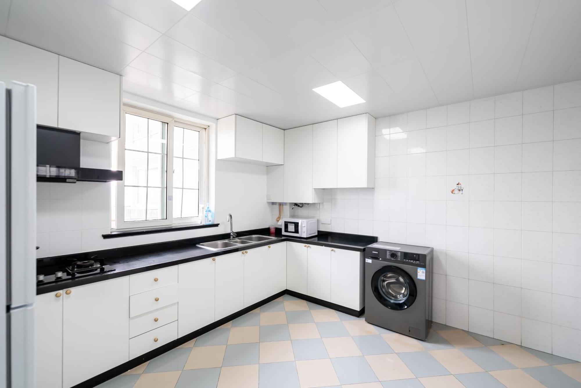 Shanghai Yi Du B&B -Family - Friendly Suite Close To People'S Square And Subway Exterior foto